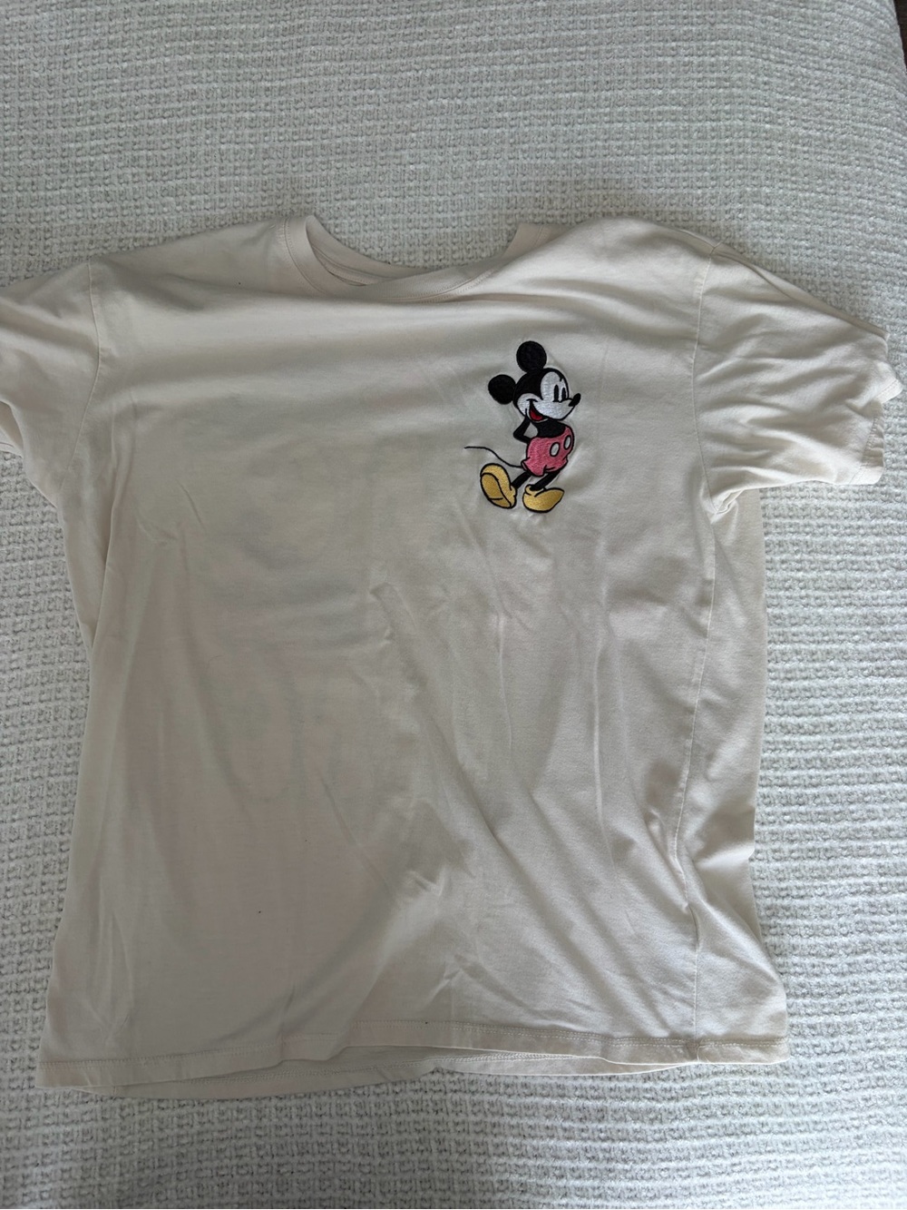 Disney Mickey Mouse Cream Women’s Tee